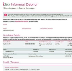 Cara Bersihkan Nama dari Daftar Hitam BI Checking & SLIK OJK