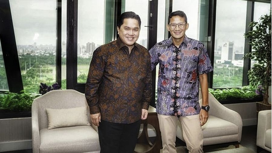 Erick menyebut Sandi sebagai 'bro' lantaran keduanya memang bersahabat dalam waktu yang cukup lama.
