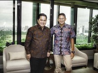 'Bro' Sandiaga Sambangi Erick Thohir, Mau Jadi Direksi BUMN?