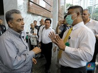 Usai ke Kemenkeu, Korban Jiwasraya Datangi Kantor OJK