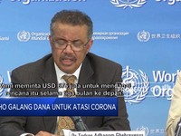 Atasi Corona, WHO Berupaya Galang Dana USD 675 Juta