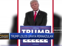 Begini Ekspresi Trump saat Bebas dari Pemakzulan