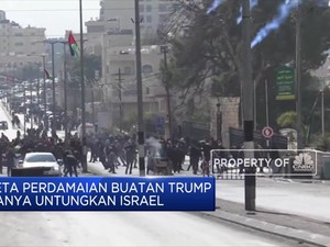 Indonesia Tolak Peta Damai Trump