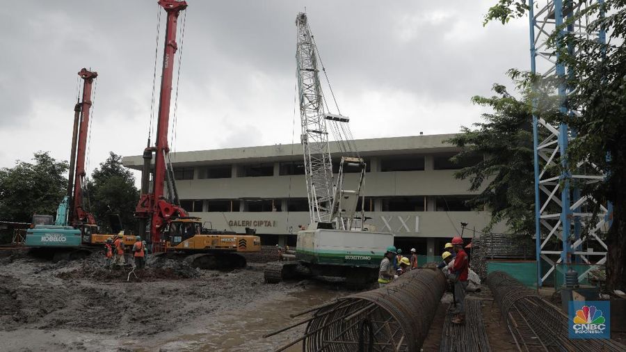 Revitalisasi Taman Ismail Marzuki (TIM) sudah mulai dilakukan.