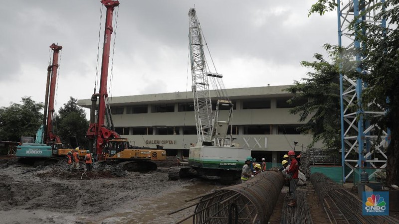 Revitalisasi Taman Ismail Marzuki (TIM) sudah mulai dilakukan.