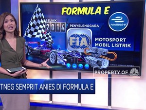 Setneg Semprit Anies di Formula E