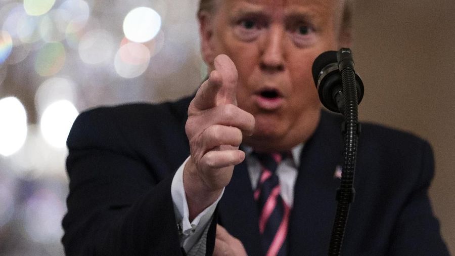 DPR AS membuat aturan baru terkait seranfan militer yang diarahkan Presiden Donald Trump.