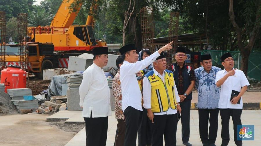 Demikian disampaikan Jokowi saat meninjau proyek revitalisasi Masjid Istiqlal, Jumat (7/2/2020).