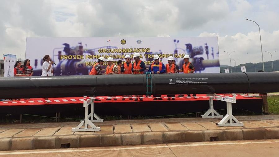 Proyek Pembangunan Pipa Transmisi Gas Ruas Cirebon-Semarang (dok)