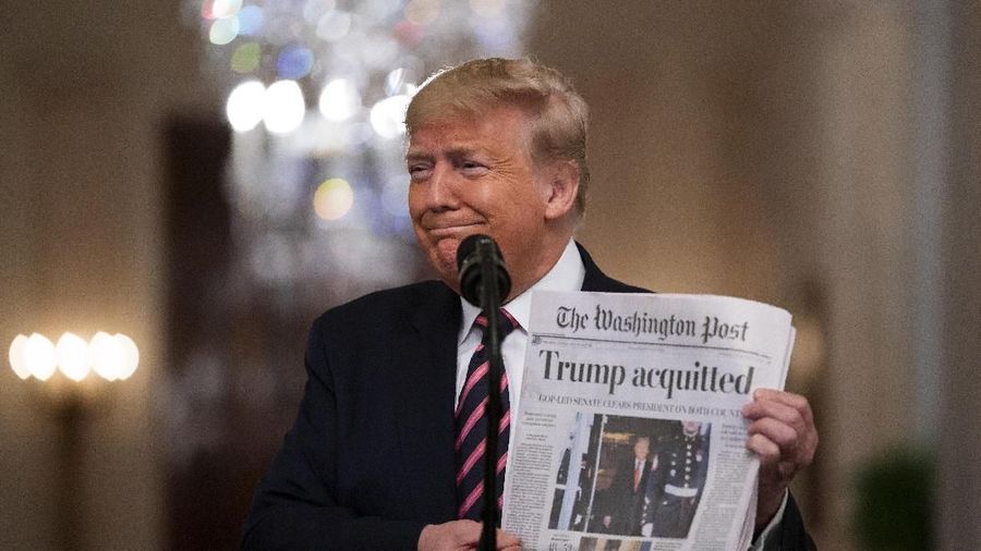 Donald Trump. (AP Photo/Evan Vucci)