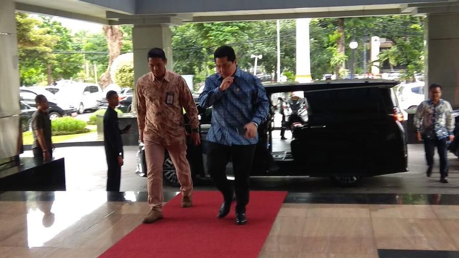 Erick sudah membicarakan hal tersebut dengan dua wakil menteri dan para deputinya.
