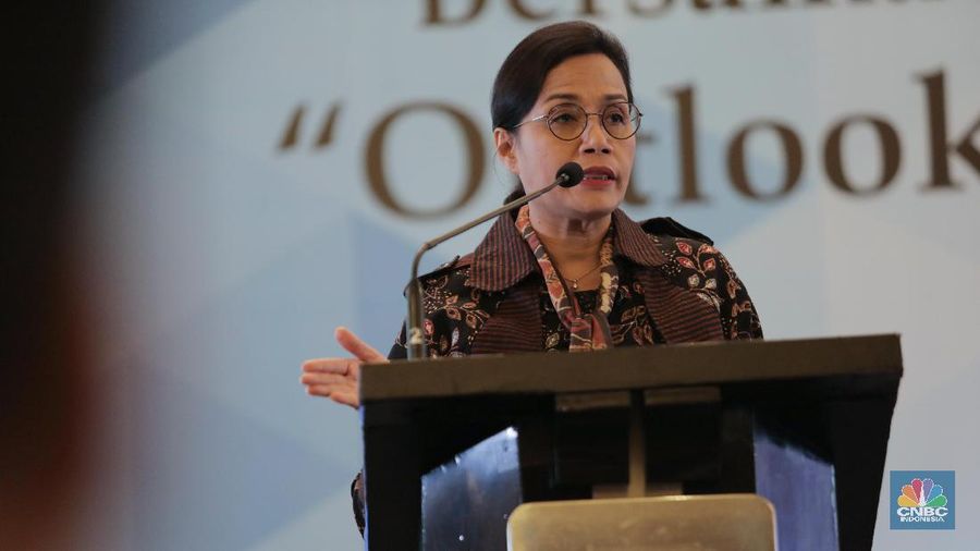 Sri Mulyani sudah girang bukan main bisa habiskan akhir pekan bersama cucu cucunya