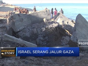 Lagi, Israel Serang Jalur Gaza