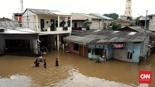 Asuransi Masih Hitung Proyeksi Klaim Banjir Jakarta pada 2020