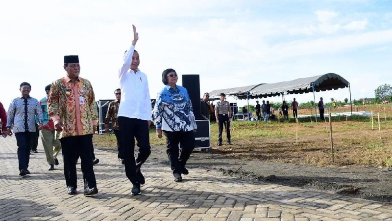 Kehadiran Presiden ini dilakukan sebelum keberangkatannya menuju Canberra, Australia.