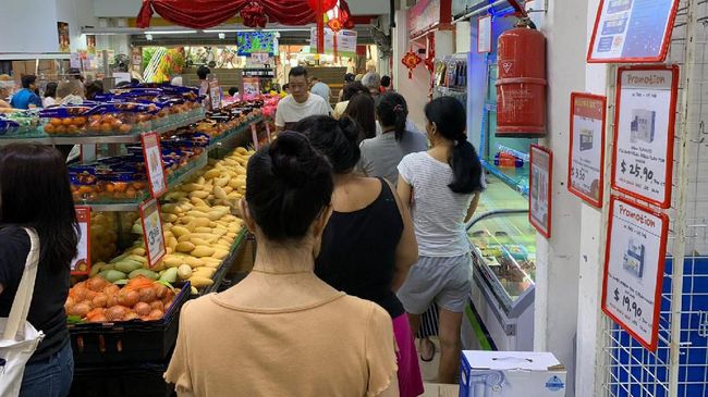 Cerita Warga Singapura Kesulitan Belanja karena Virus Corona