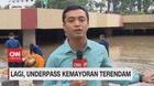 VIDEO: Lagi, Underpass Kemayoran Terendam