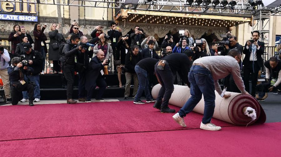 Berbagai persiapan juga telah disiapkan mulai dari dekorasi tempat di area Hollywood, Los Angeles, USA.