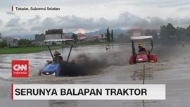 VIDEO: Serunya Para Petani Balapan Traktor