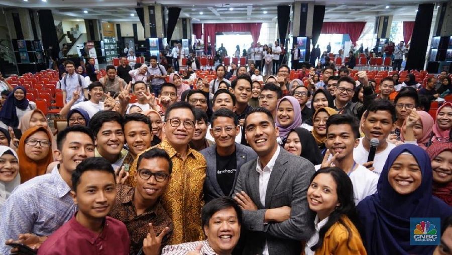 Demikian dikatakan Sandi saat menjadi pembicara dalam acara Education Training and Schoolarship Expo 2020 di JCC, Senayan, Minggu (9/2/2020).