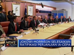 Sah! Jokowi-Morrison Perjanjian Dagang RI-Australia