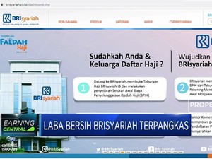 Laba Bersih BRISyariah Terpangkas 30% pada 2019