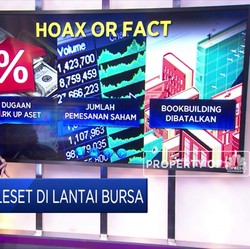 NARA Terpeleset di Lantai Bursa
