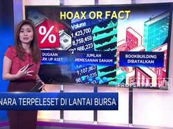 NARA Terpeleset di Lantai Bursa