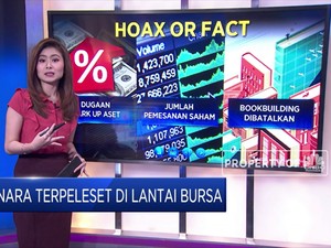 NARA Terpeleset di Lantai Bursa