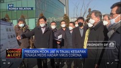 Presiden Korsel Tinjau Pusat Karantina Virus Corona