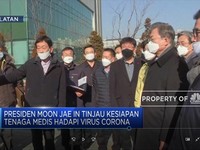 Presiden Korsel Tinjau Pusat Karantina Virus Corona