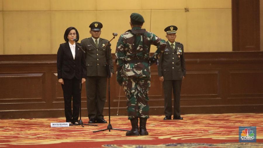 Acara itu berlangsung di Gedung Dhanapala, Kementerian Keuangan, Jakarta, Senin (10/2/2020).