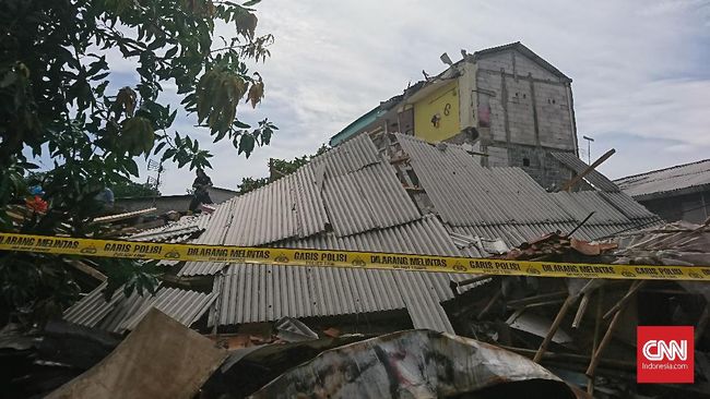 Indekos yang Roboh di Mampang Tak Kantongi IMB