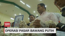 VIDEO: Anies Gelar Operasi Pasar Bawang Putih