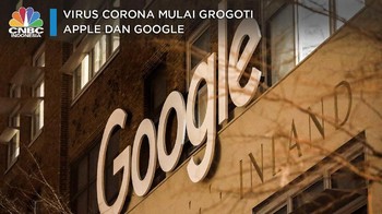 Virus Corona Mulai Grogoti Apple Dan Google