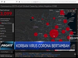 Korban Terinfeksi Virus Corona Capai 43 Ribu Orang