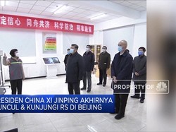Sempat "Hilang" Saat Corona Menyebar, Presiden Xi Muncul Juga