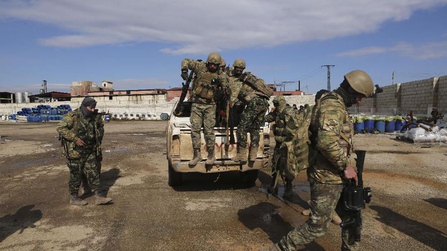 Baku tembak antara Suriah dan Turki kembali memanas di Idlib, Suriah.