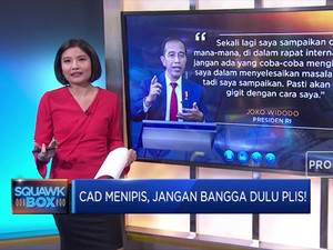 CAD Menipis, Jangan Bangga Dulu Plis!
