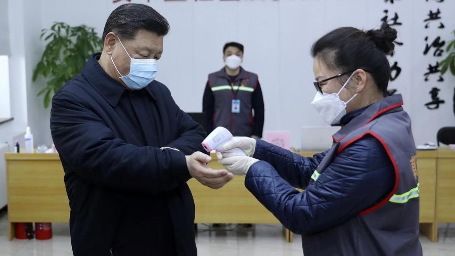 Presiden Xi Jinping. (Pang Xinglei/Xinhua via AP)