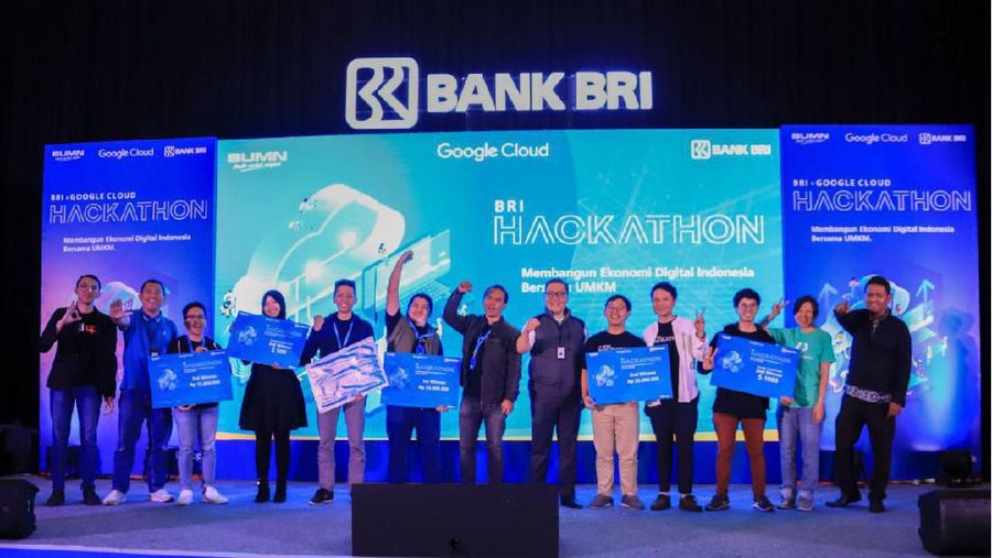 PT Bank Rakyat Indonesia (BRI) menggelar kompetisi hackathon (hacking marathon) bertajuk BRIxGoogle Hackathon.
