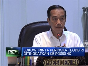 Jokowi Ingin Kemudahan Berusaha (EODB) RI Naik ke Peringkat 4