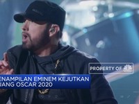 Tengok Aksi Eminem Kejutkan Panggung Oscar 2020