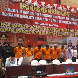 Terbongkar Lagi, Mafia Tanah Tertangkap di Jakarta