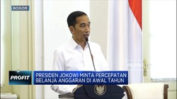 Jokowi Minta Penyerapan Belanja Anggaran Dipercepat