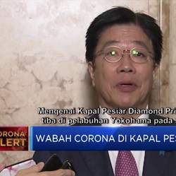 174 Postif Virus Corona Di Kapal Pesiar Jepang