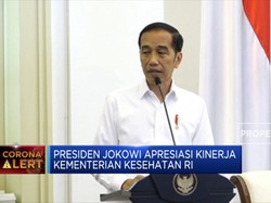 Ini Apresiasi Jokowi ke Kemenkes RI