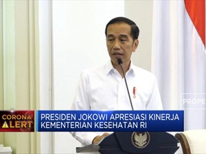 Ini Apresiasi Jokowi ke Kemenkes RI