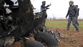 Warga sipil di Aleppo dan Idlib saat ini berusaha menyeberangi perbatasan Turki untuk menyelamatkan diri dari konflik. (Omar HAJ KADOUR / AFP)