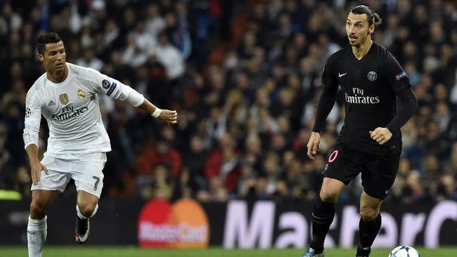 AC Milan vs Juventus: Ibrahimovic Sering Kalah Lawan Ronaldo